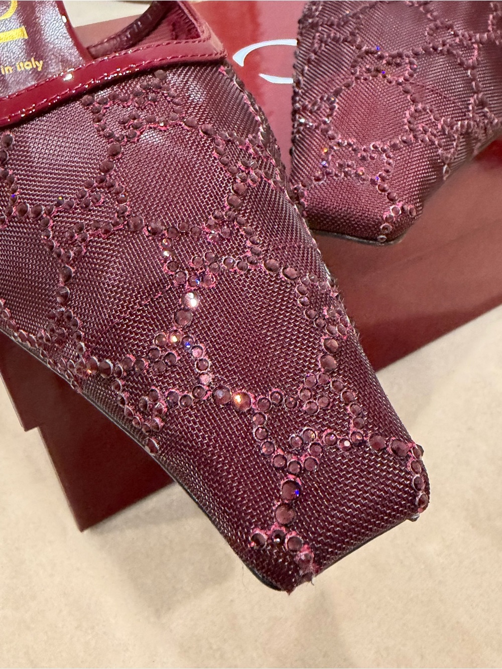 Gucci Mesh Slingback Size 40 - Picture 6 of 13